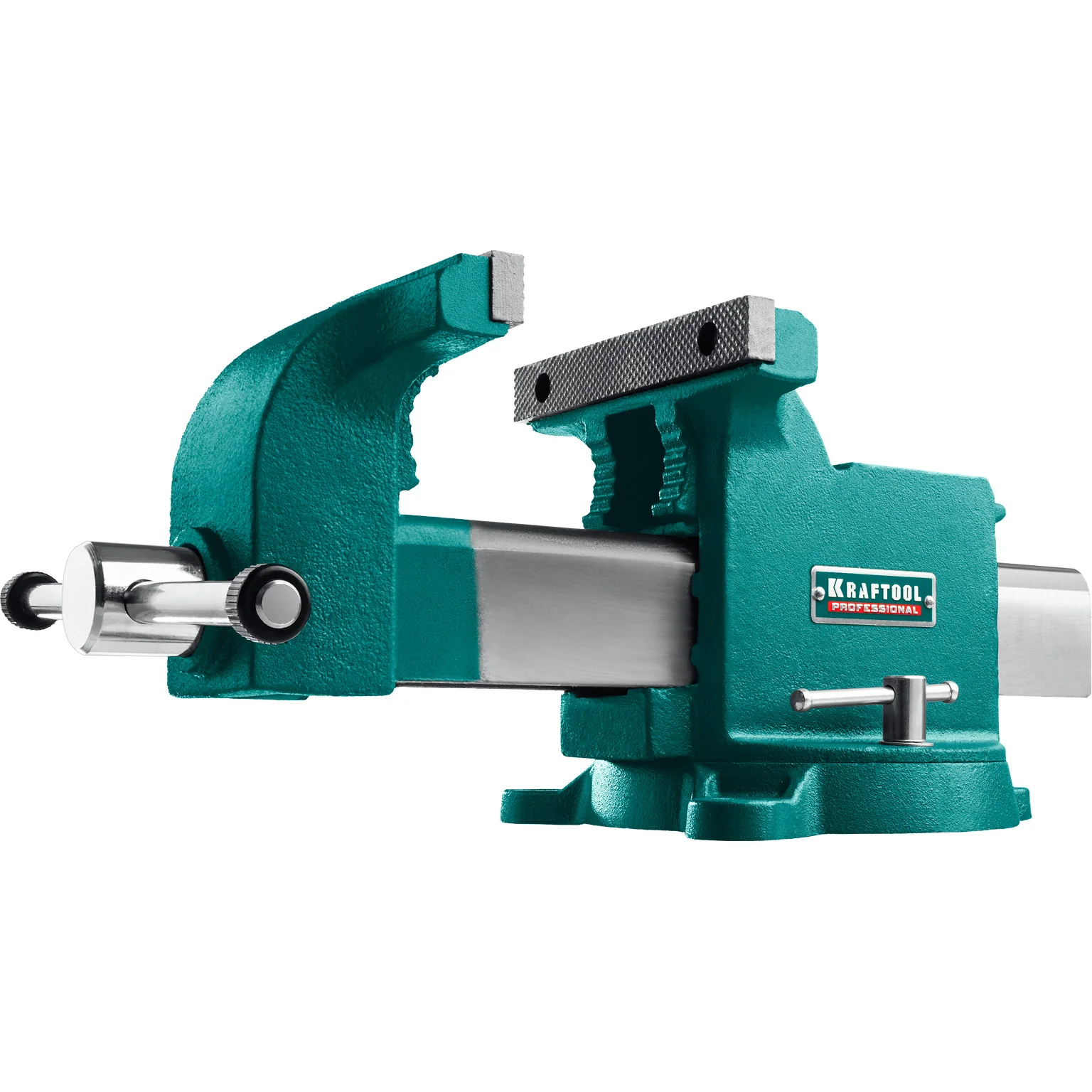 Стальные слесарные тиски KRAFTOOL STEEL, 200 мм (32701-200)