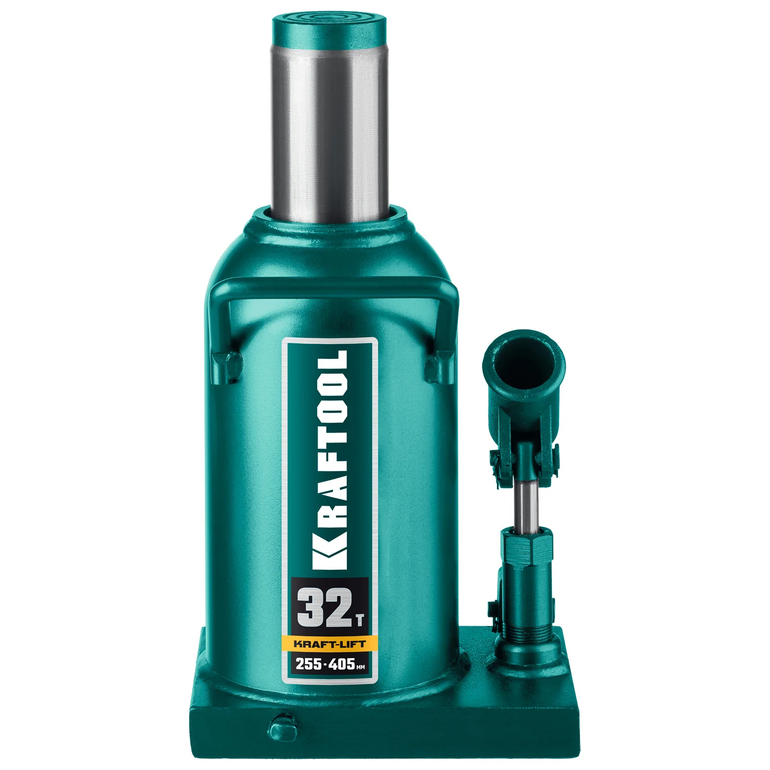 Домкрат гидравлический бутылочный KRAFTOOL 32 т, 255 - 405 мм (43462-32)