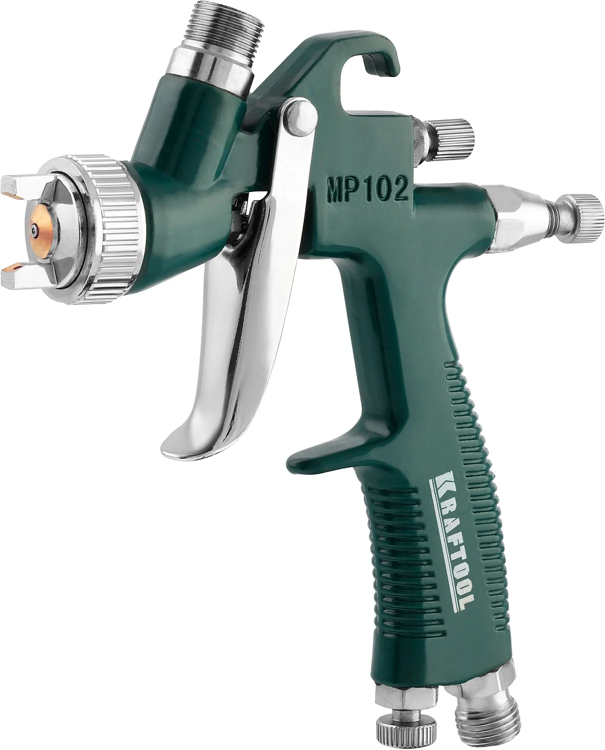 Пневматический краскопульт KRAFTOOL 06565-1.0 AIRKRAFT MINI, HVLP, 1 мм, с верхним бачком