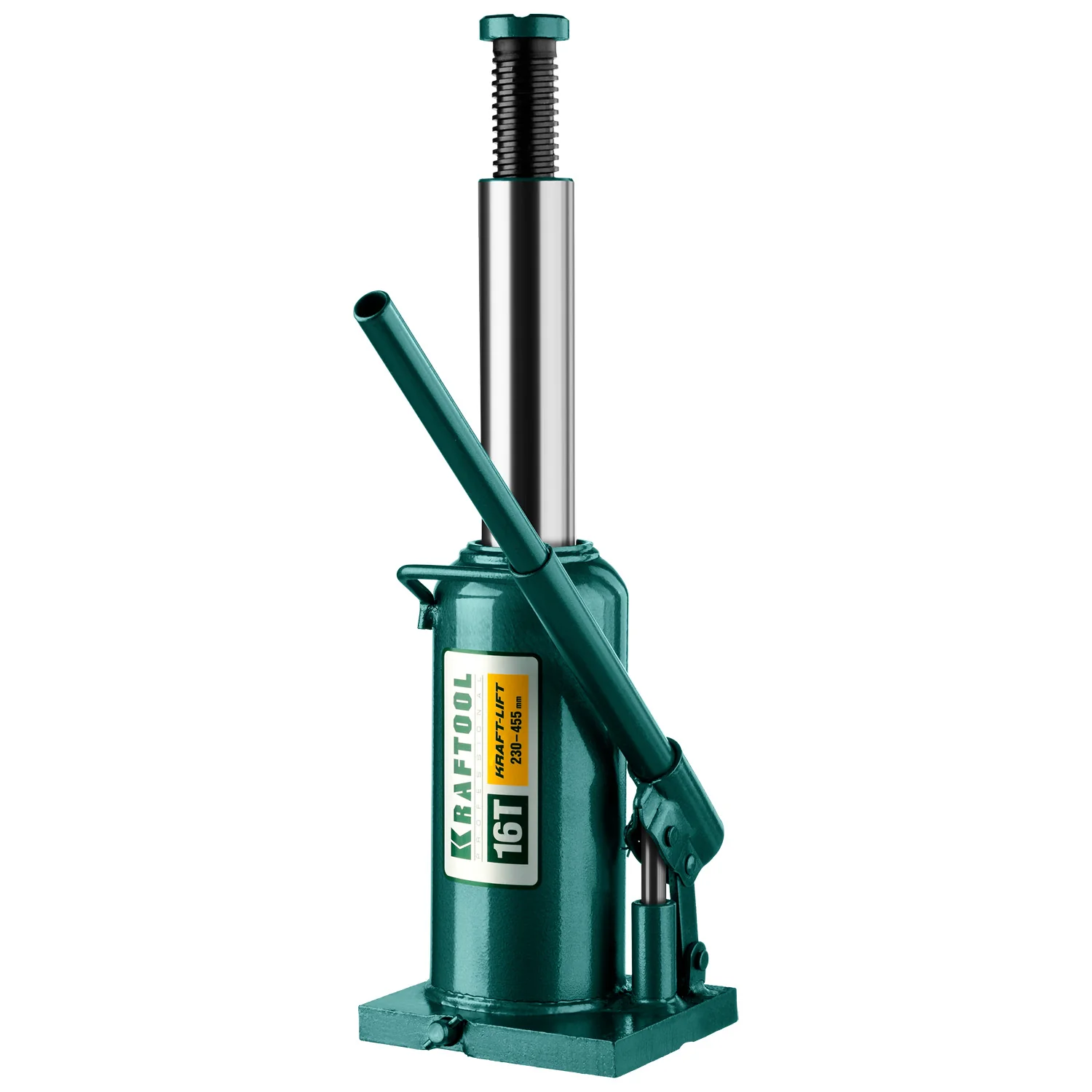 Домкрат гидравлический бутылочный KRAFTOOL 16 т, 230 - 460 мм (43462-16)