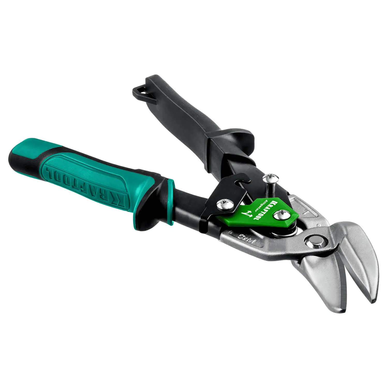 Левые усиленные ножницы по металлу с выносом KRAFTOOL Alligator, 250 мм (2328-OL)