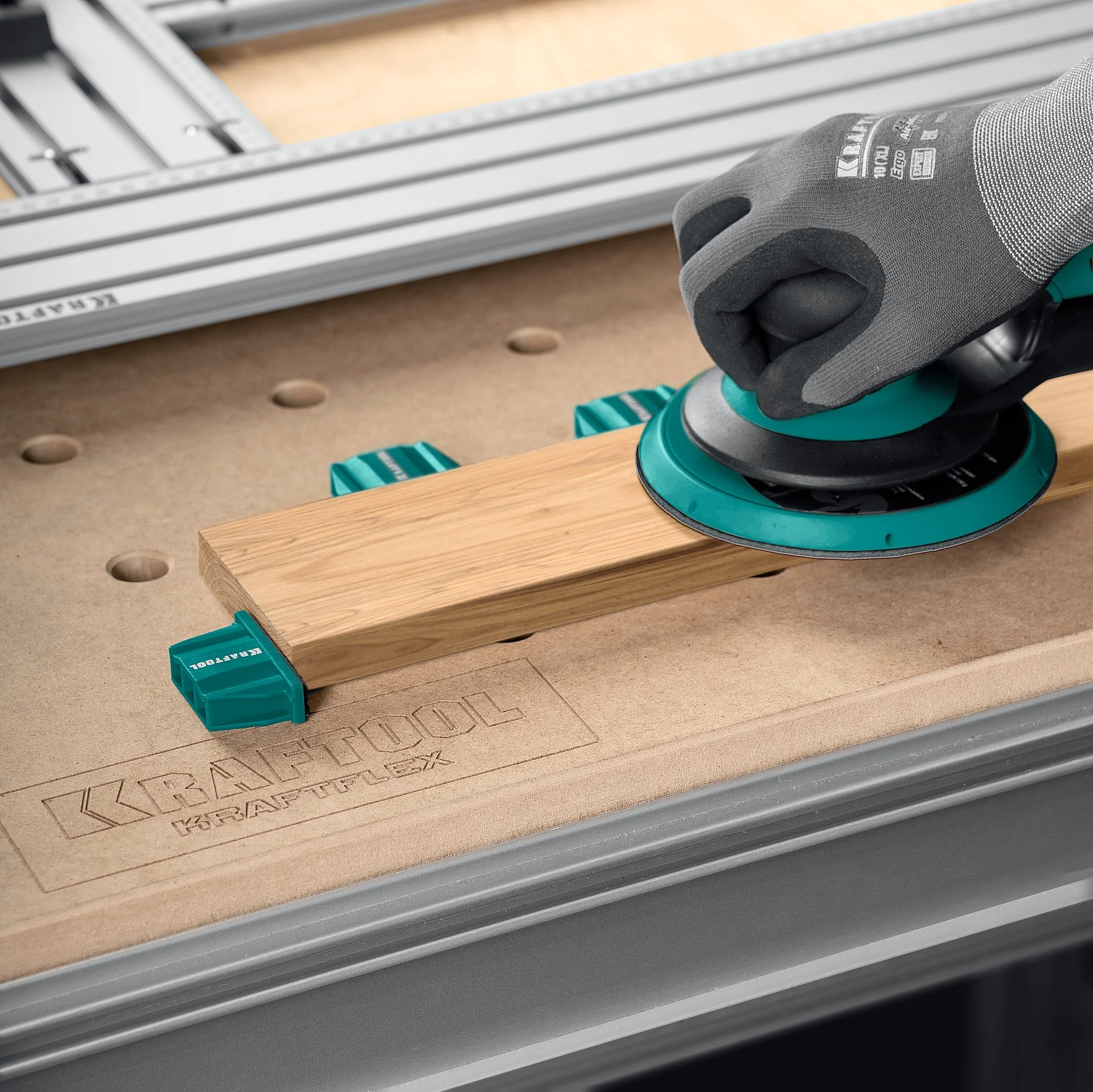 Комплект упоров KRAFTOOL KRAFTFLEX MFT-DH в отверстия 20 мм, 4шт (32804)