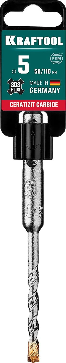 SDS-plus бур KRAFTOOL 29320-110-05 Cerazit Carbide, 5 х 110 мм