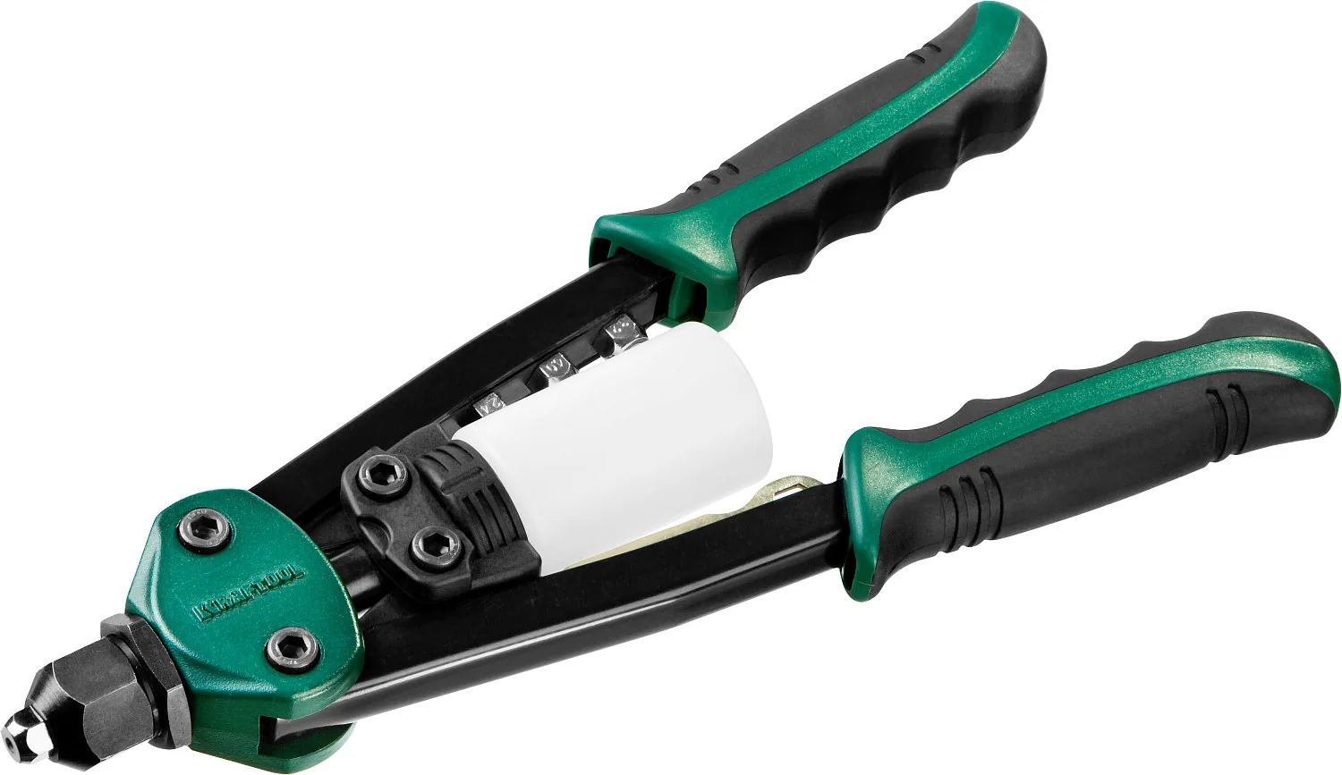 Заклепочник двуручный компактный KRAFTOOL 2.4 - 4.8 мм, 290 мм (31161)