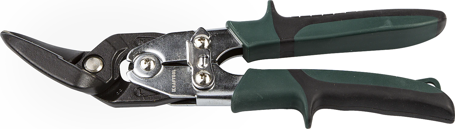 Правые усиленные с выносом ножницы по металлу KRAFTOOL BULLDOG, 260 мм (2325-R)