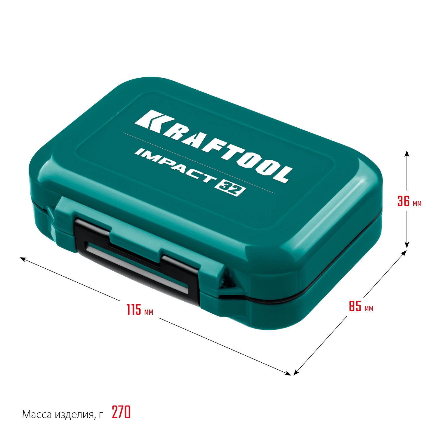 Набор ударных бит KRAFTOOL Impact-32, 32 шт (26066-H32)