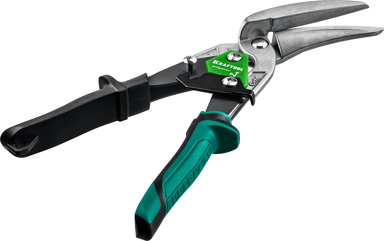 Левые усиленные ножницы по металлу с выносом KRAFTOOL Alligator, 280 мм (2328-LL)