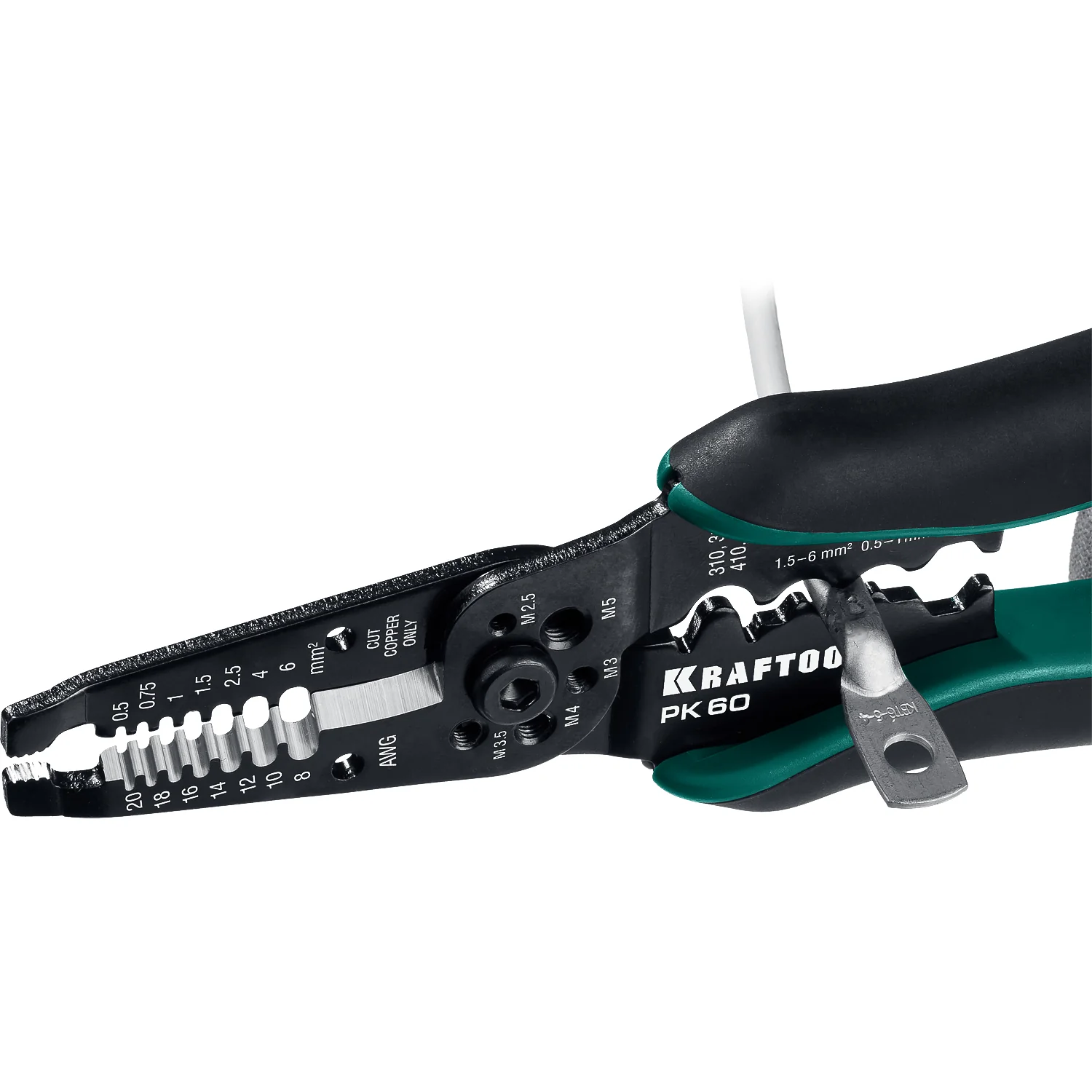Стриппер многофункциональный KRAFTOOL 0.5 - 6 мм2 (22658)