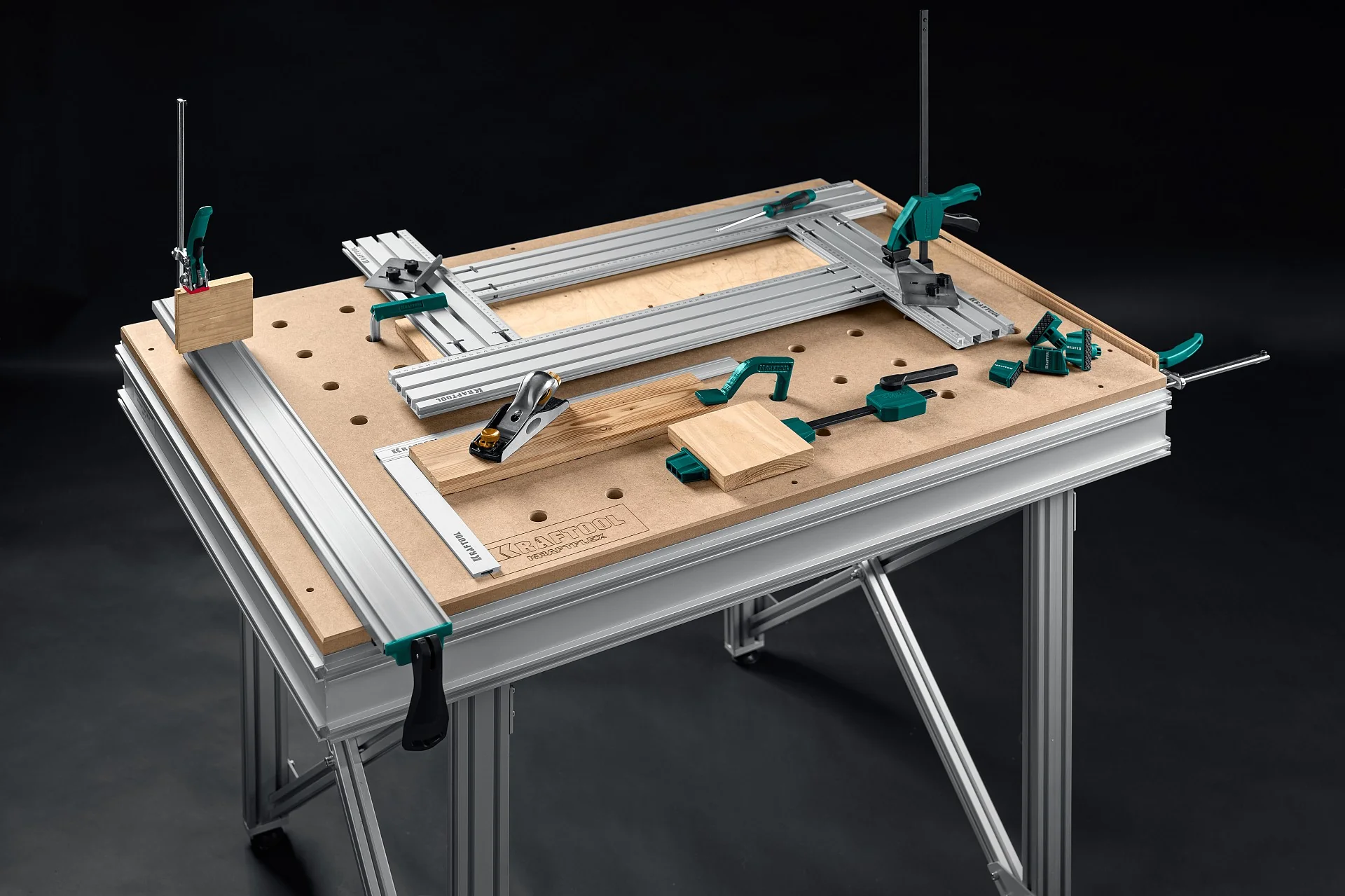 Универсальный монтажный стол KRAFTOOL KRAFTFLEX MFT, 1157x773 мм (32800)