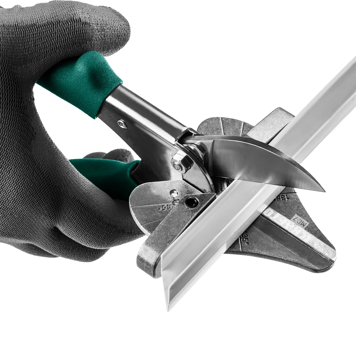 Ножницы угловые KRAFTOOL для пластмассовых и резиновых профилей (23372)