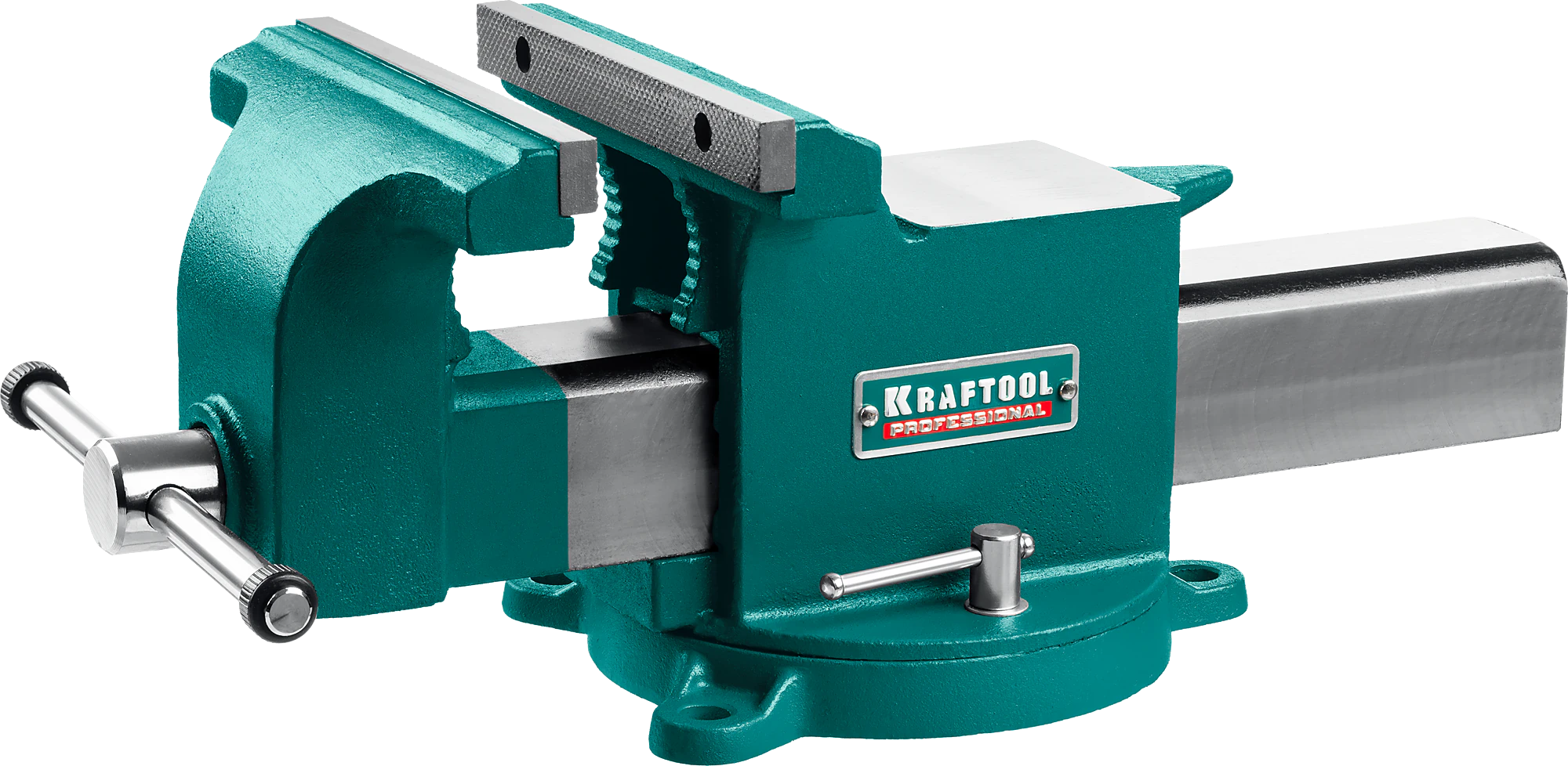Стальные слесарные тиски KRAFTOOL STEEL, 125 мм (32701-125)