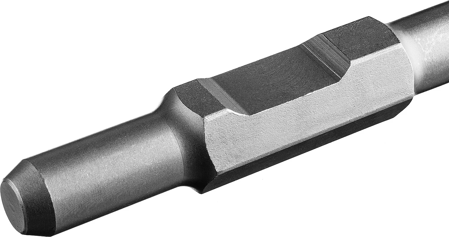 Лопаточное зубило KRAFTOOL 29345-75-450 ALLIGATOR, 75 х 450 мм, HEX 30