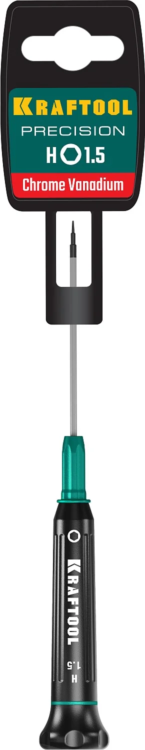 Отвертка для точных работ KRAFTOOL Precision, Hex1.5 (25685-1.5)