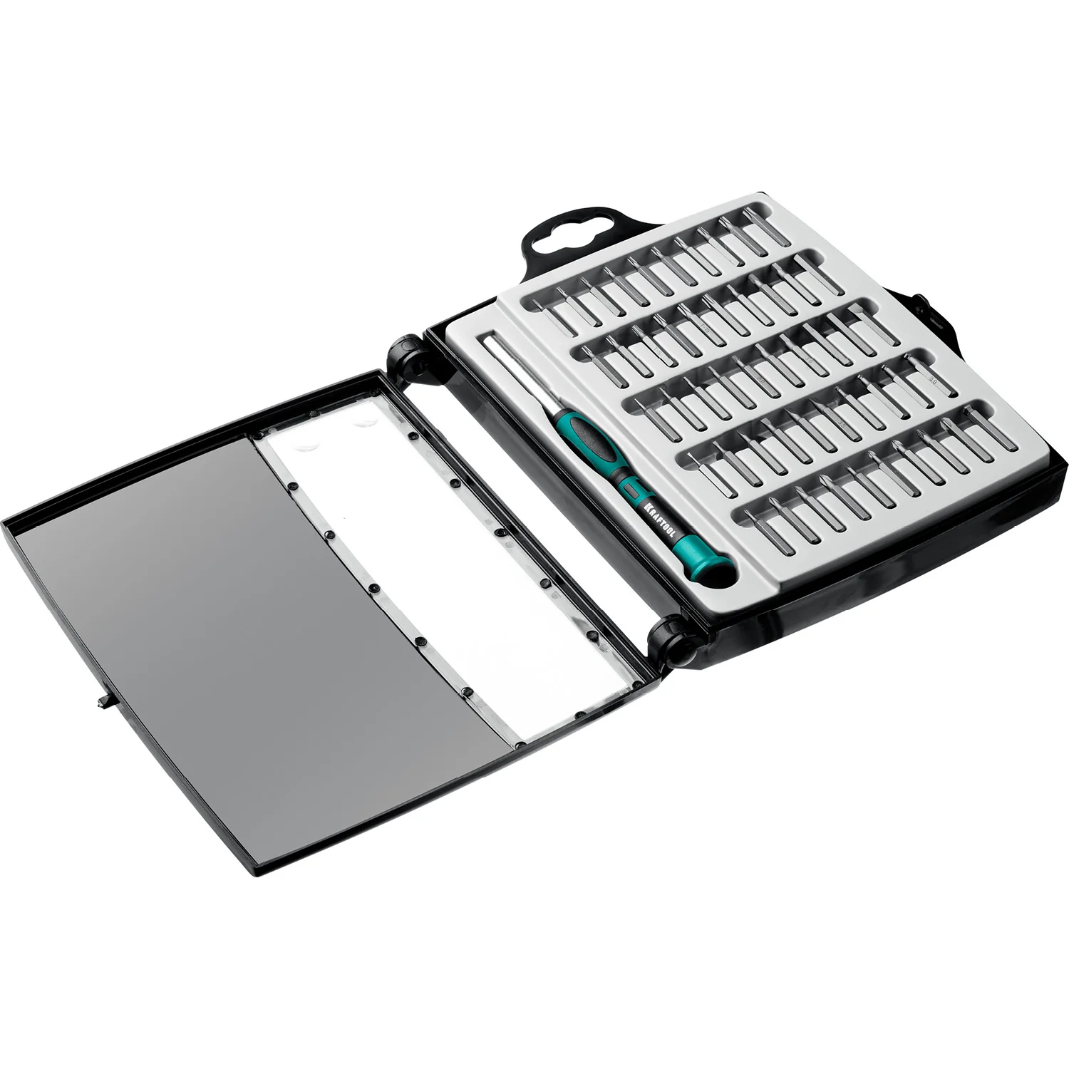 Отвертка для точных работ KRAFTOOL Precision-51, 51 предм. (25691)