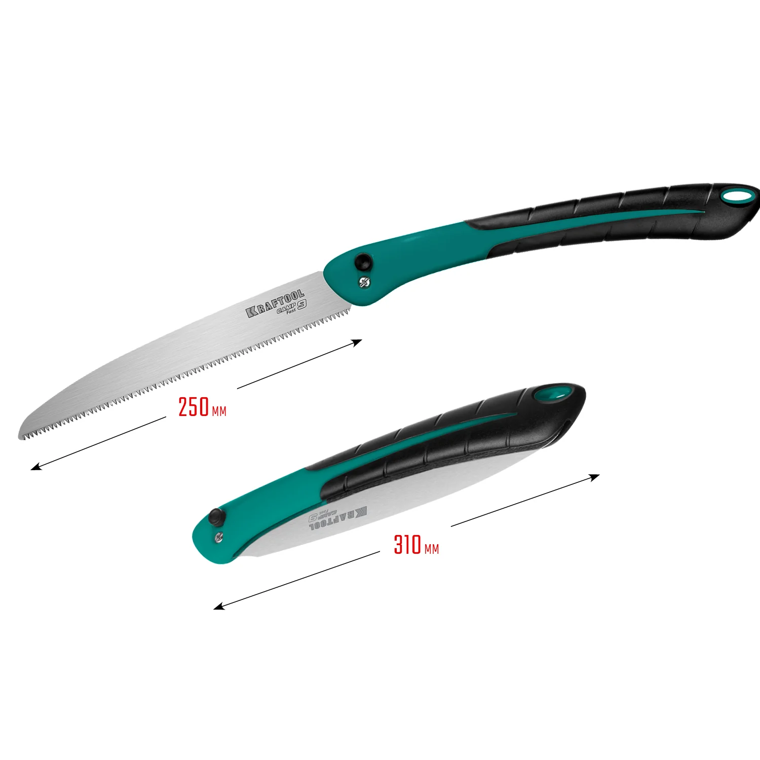Ножовка KRAFTOOL 250 мм, для быстрого реза сырой древесины (15218)