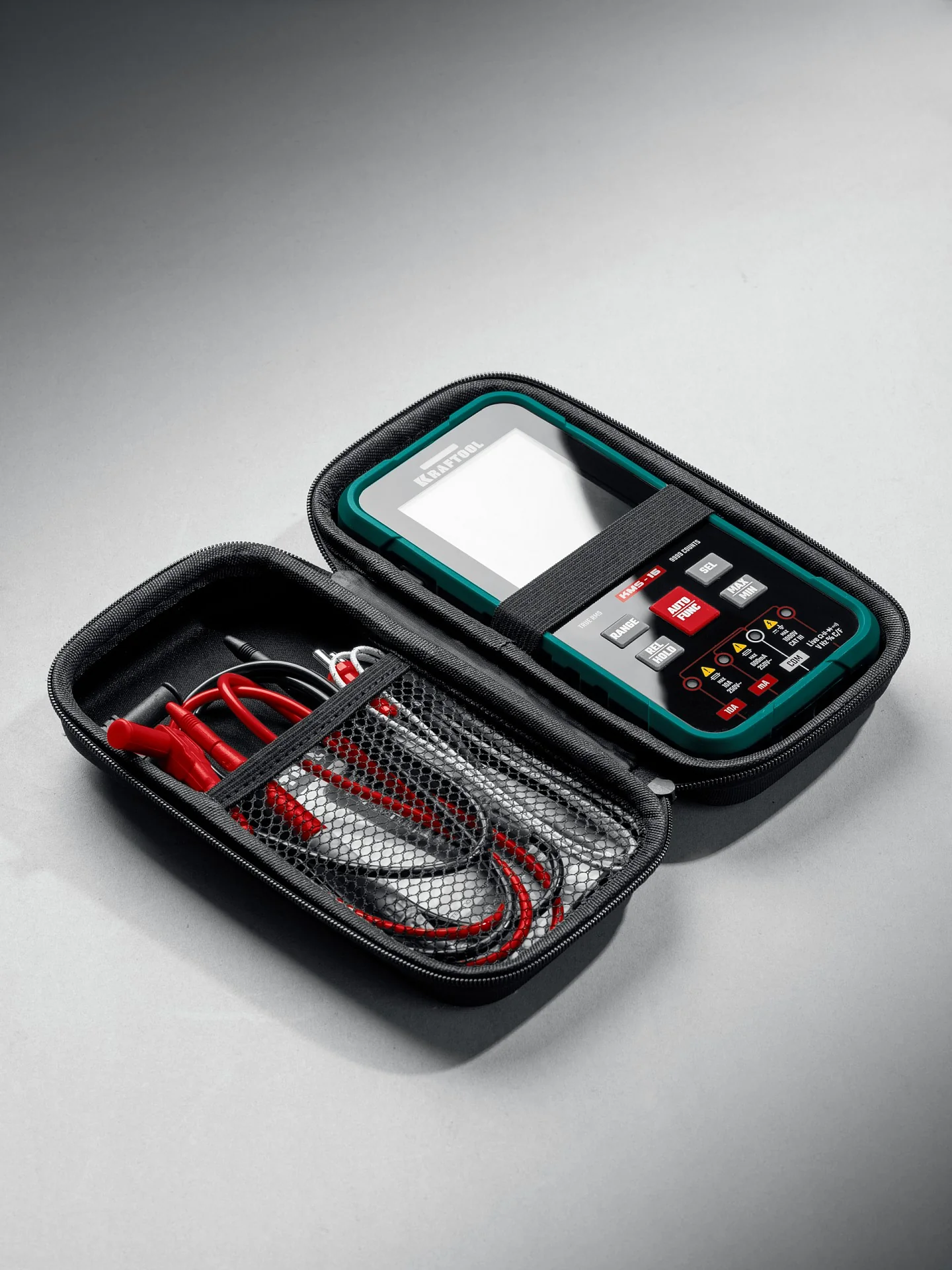 Мультиметр цифровой KRAFTOOL смарт (59870)