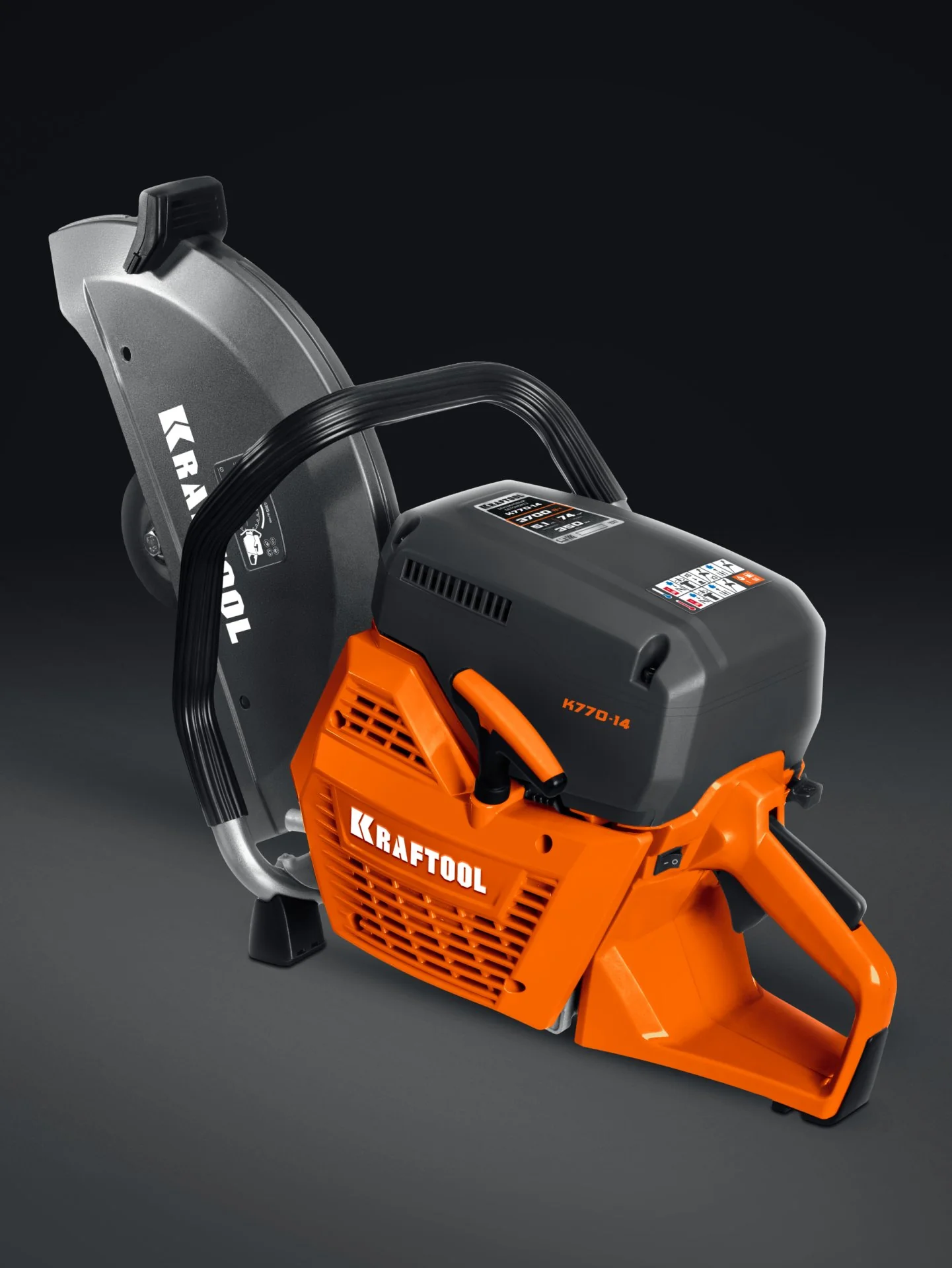 Бензорез по бетону (бетонорез) KRAFTOOL K770-14 3700 Вт, 350 мм, без диска