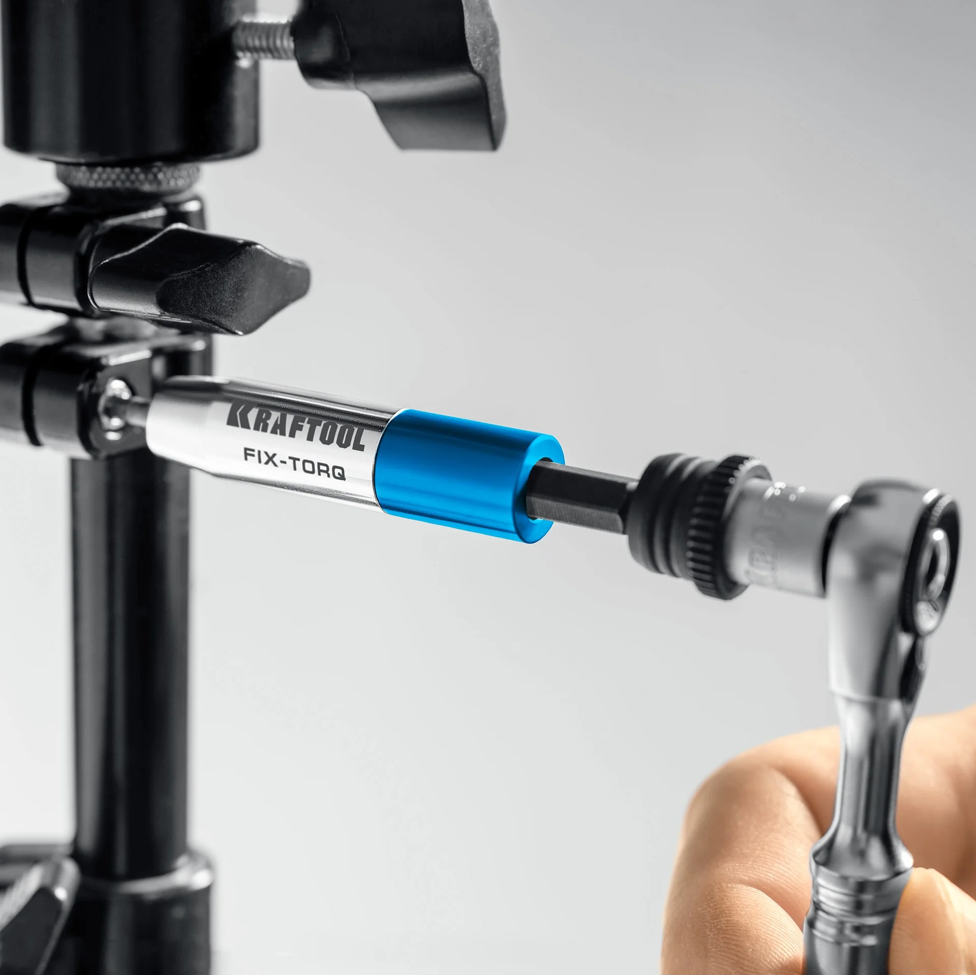 Динамометрический адаптер KRAFTOOL FIX-TORQ, 2.5 Нм, для бит (64035-2.5)