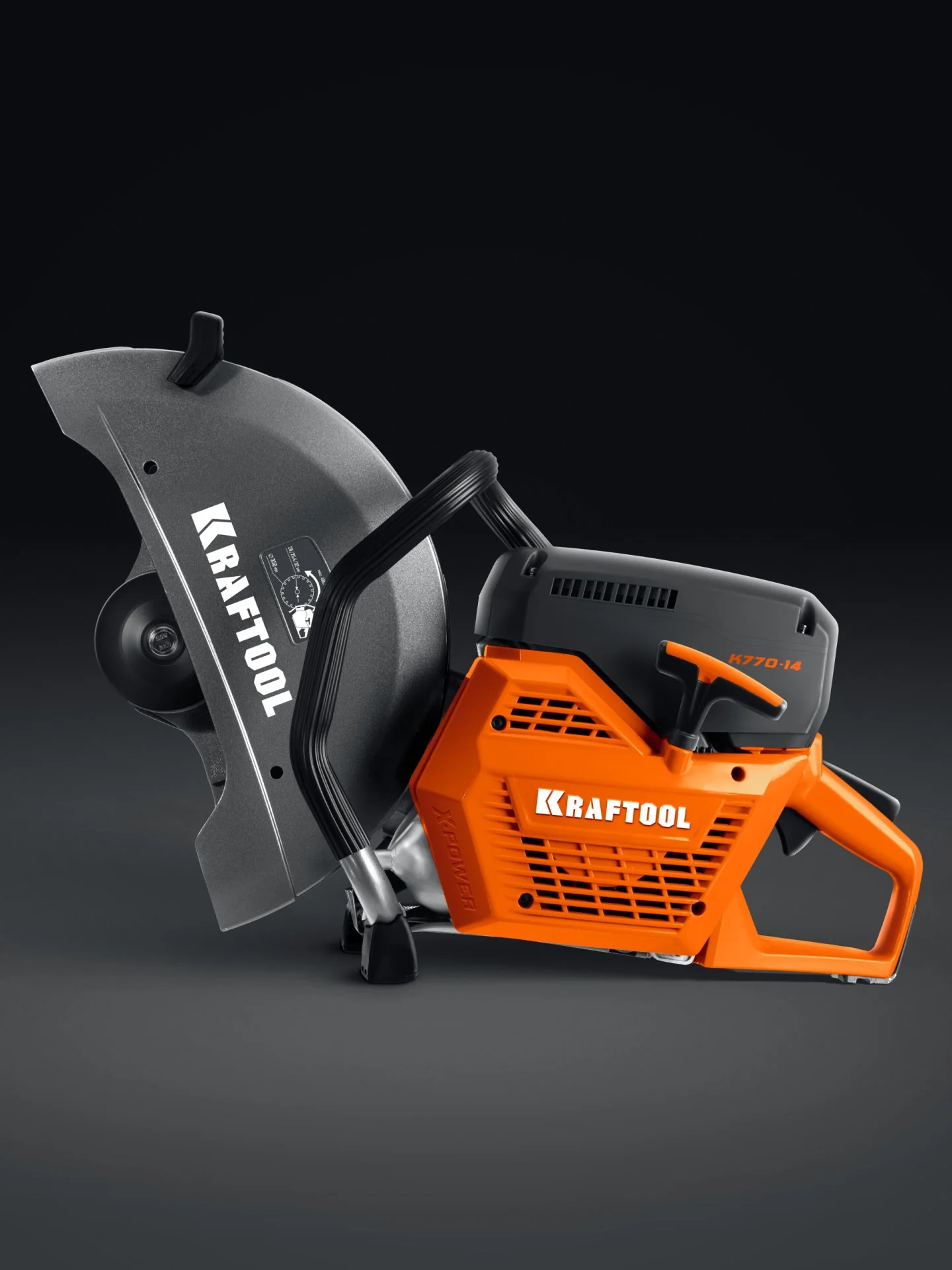 Бензорез по бетону (бетонорез) KRAFTOOL K770-14 3700 Вт, 350 мм, без диска
