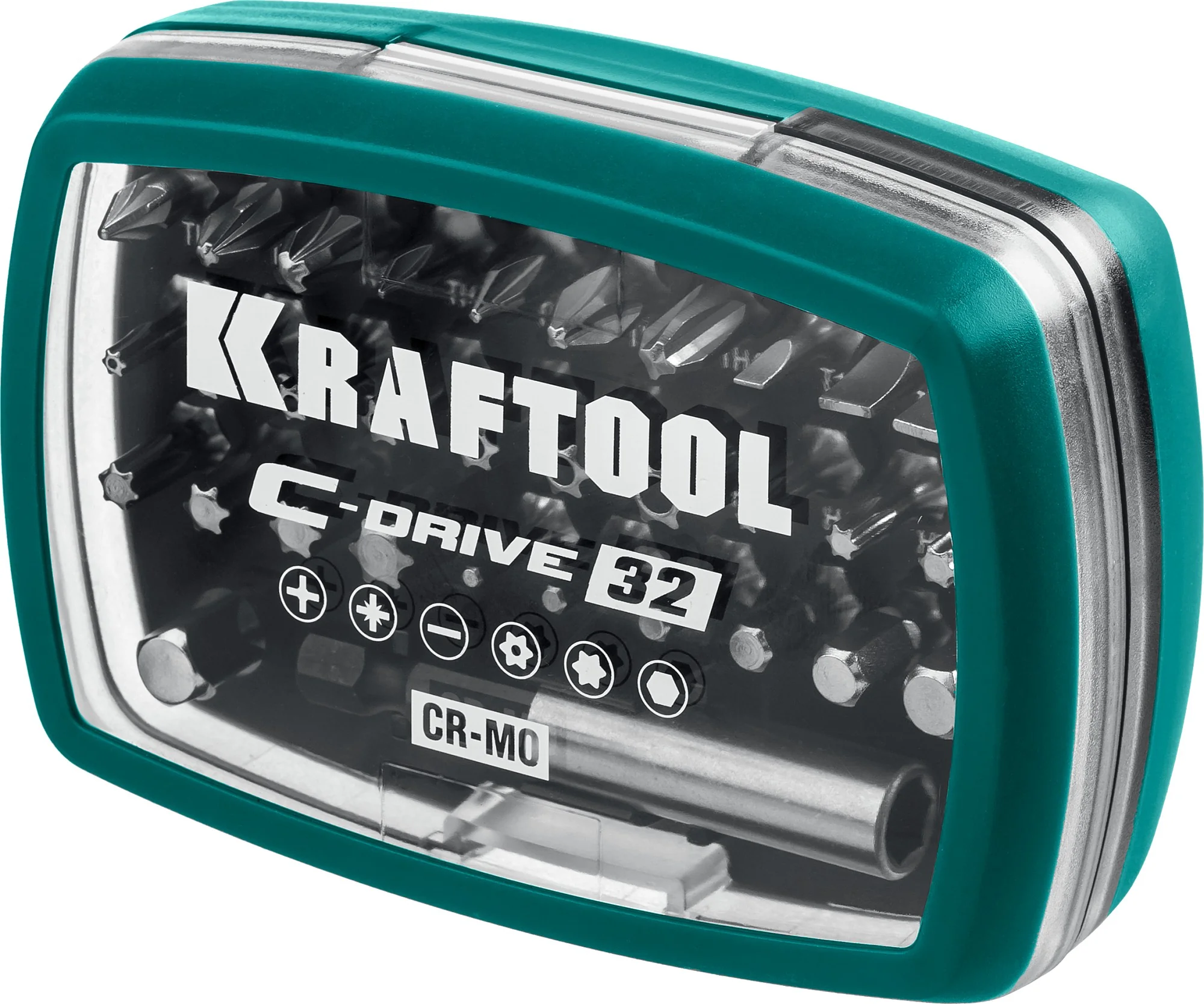 Набор многофункциональных бит KRAFTOOL C-Drive 32, 32шт (26067-H32)