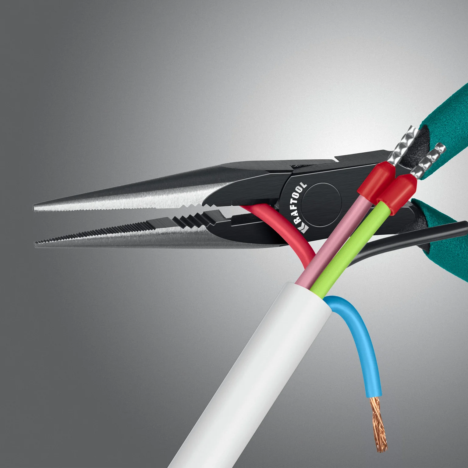 Прецизионные тонкогубцы KRAFTOOL Kraft Mini, 140 мм (220017-3-14)