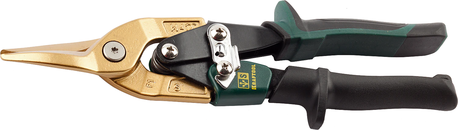 Прямые ножницы по металлу KRAFTOOL Titan, 260 мм (2327-S)
