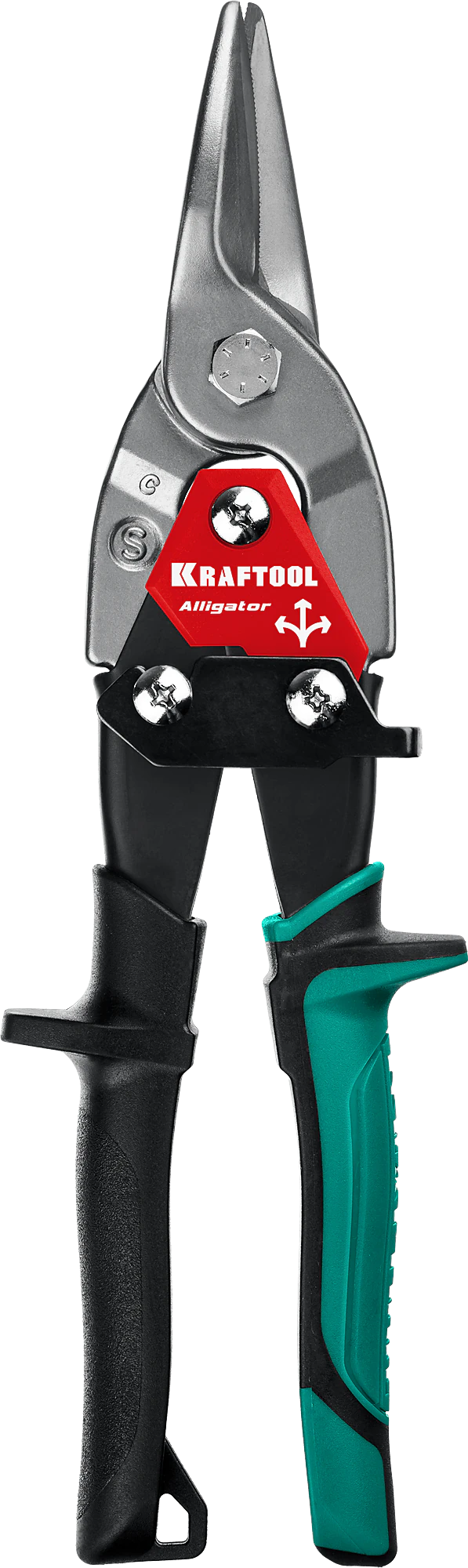 Прямые ножницы по металлу KRAFTOOL Alligator, 250 мм (2328-S)