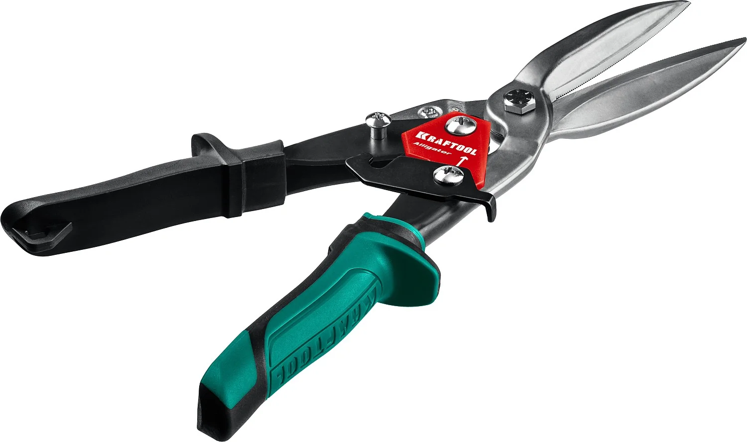 Прямые удлинённые ножницы по металлу KRAFTOOL Alligator, 290 мм (2328-SL)