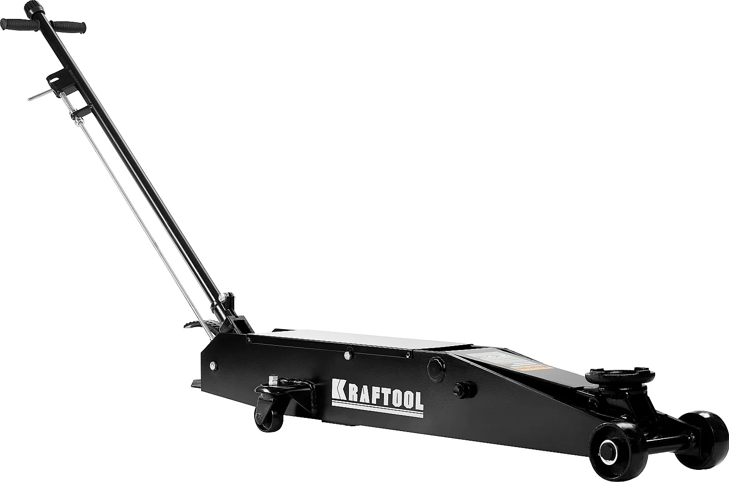 Домкрат подкатной KRAFTOOL 5 т, 150 - 560 мм, для тяжелой техники (43455-5)
