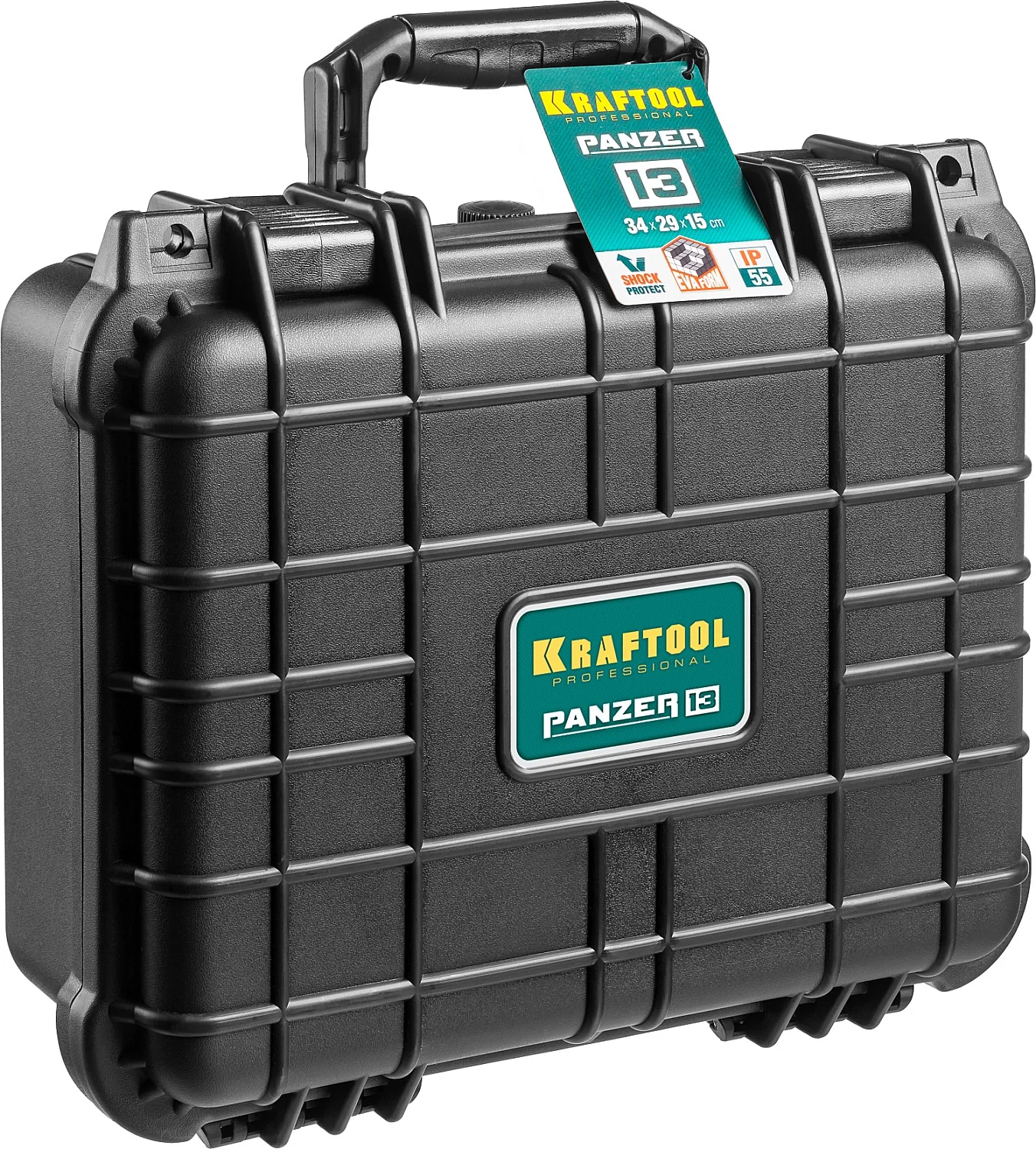 Ящик KRAFTOOL PANZER-13, 340 х 290 х 150 мм, (13″), IP55, ударопрочный пластиковый (38251-13) Ящик KRAFTOOL PANZER-13, 340 х 290 х 150 мм, (13″), IP55, ударопрочный пластиковый (38251-13)
