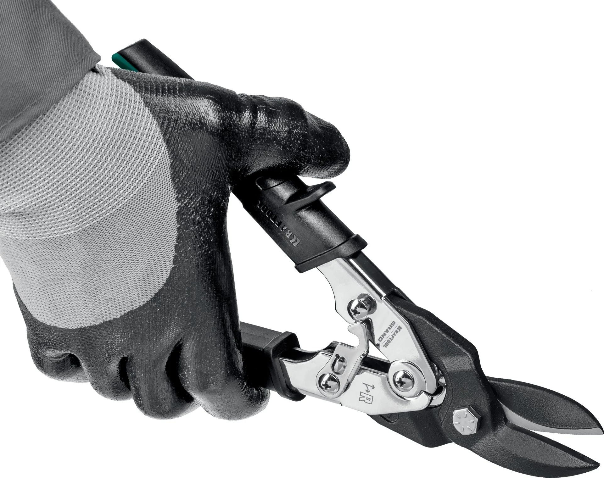 Правые ножницы по металлу KRAFTOOL Grand, 270 мм (2324-R)