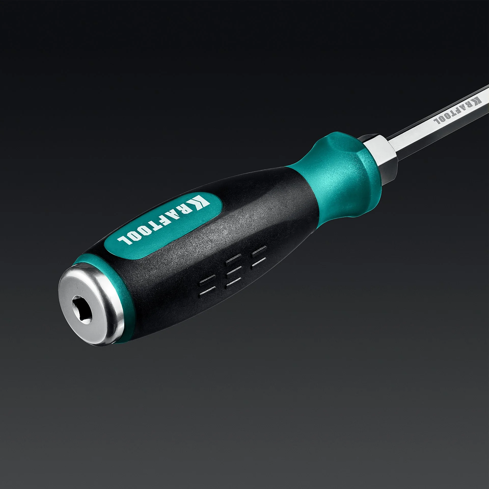 Ударная отвертка KRAFTOOL IMPACT SL 10, сквозной стержень Cr-Mo (250033-10)