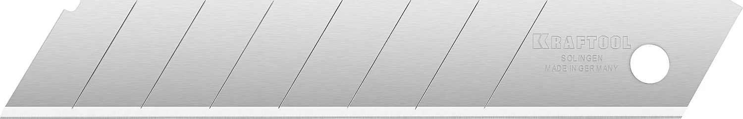 Лезвия сегментированные KRAFTOOL 18 мм, 5 шт (09605-TIN-18-S5)