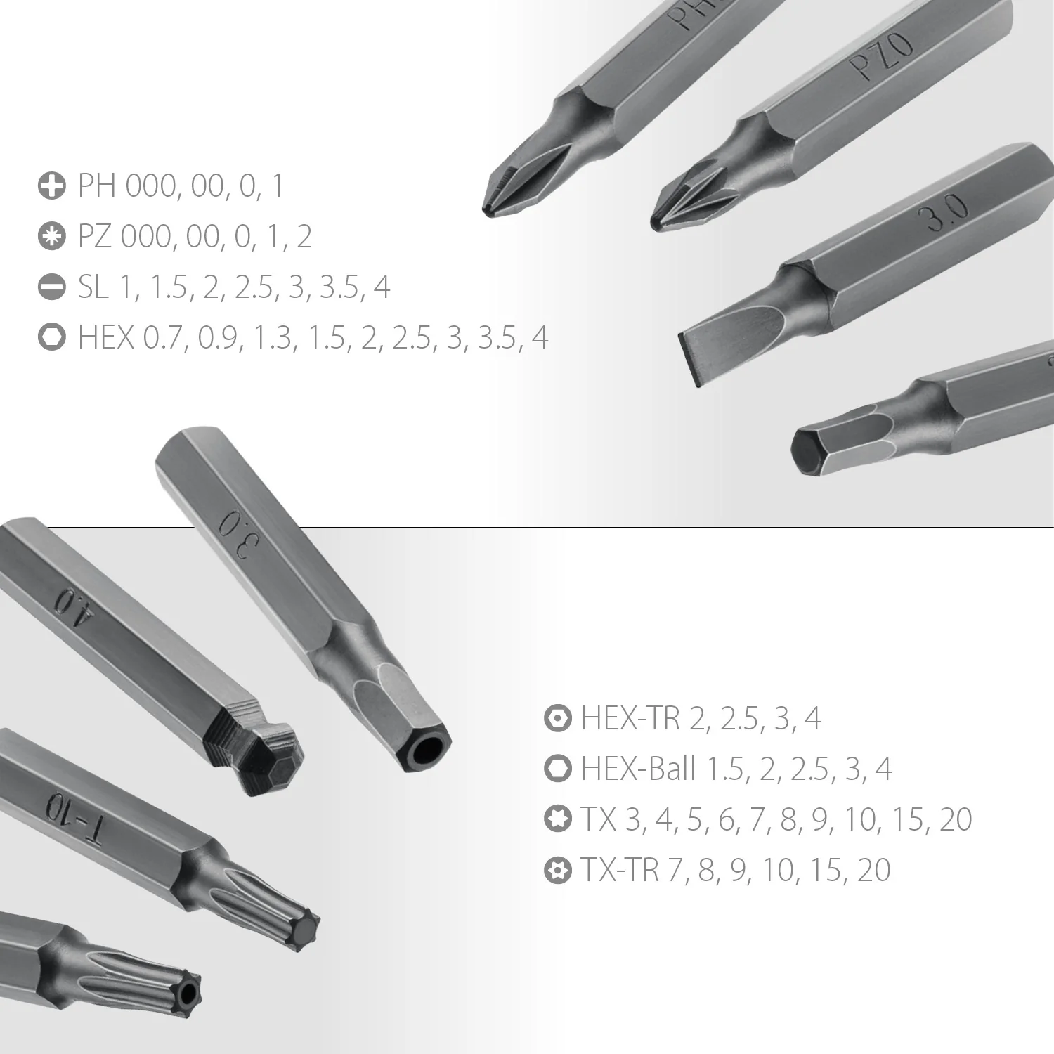 Отвертка для точных работ KRAFTOOL Precision-51, 51 предм. (25691)