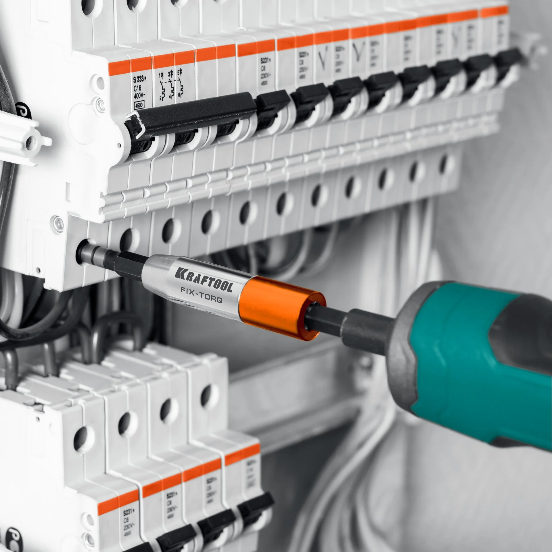 Динамометрический адаптер KRAFTOOL FIX-TORQ, 1.2 Нм, для бит (64035-1.2)