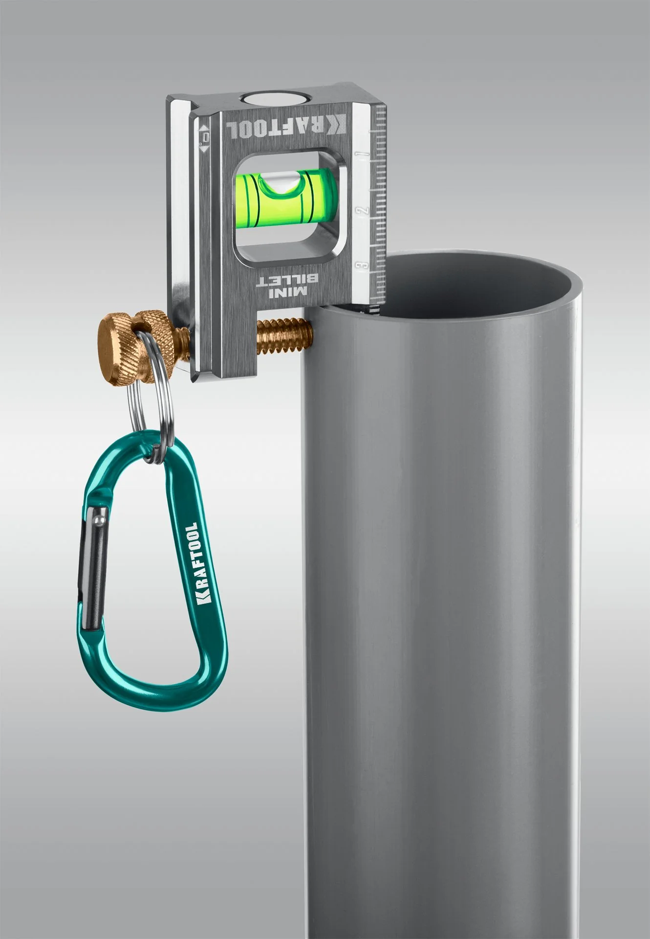 Уровень брусковый магнитный KRAFTOOL 50 мм (34791)