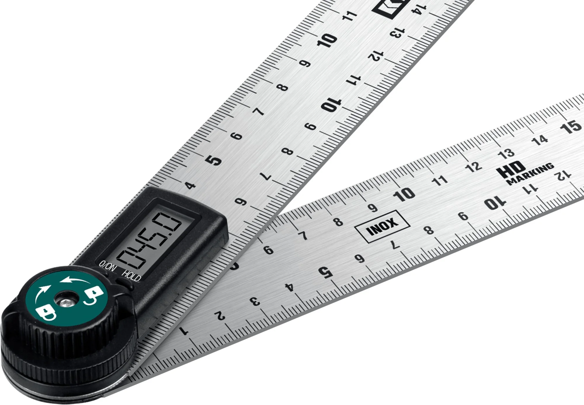 Транспортир-угломер электронный KRAFTOOL 200 мм (34682)