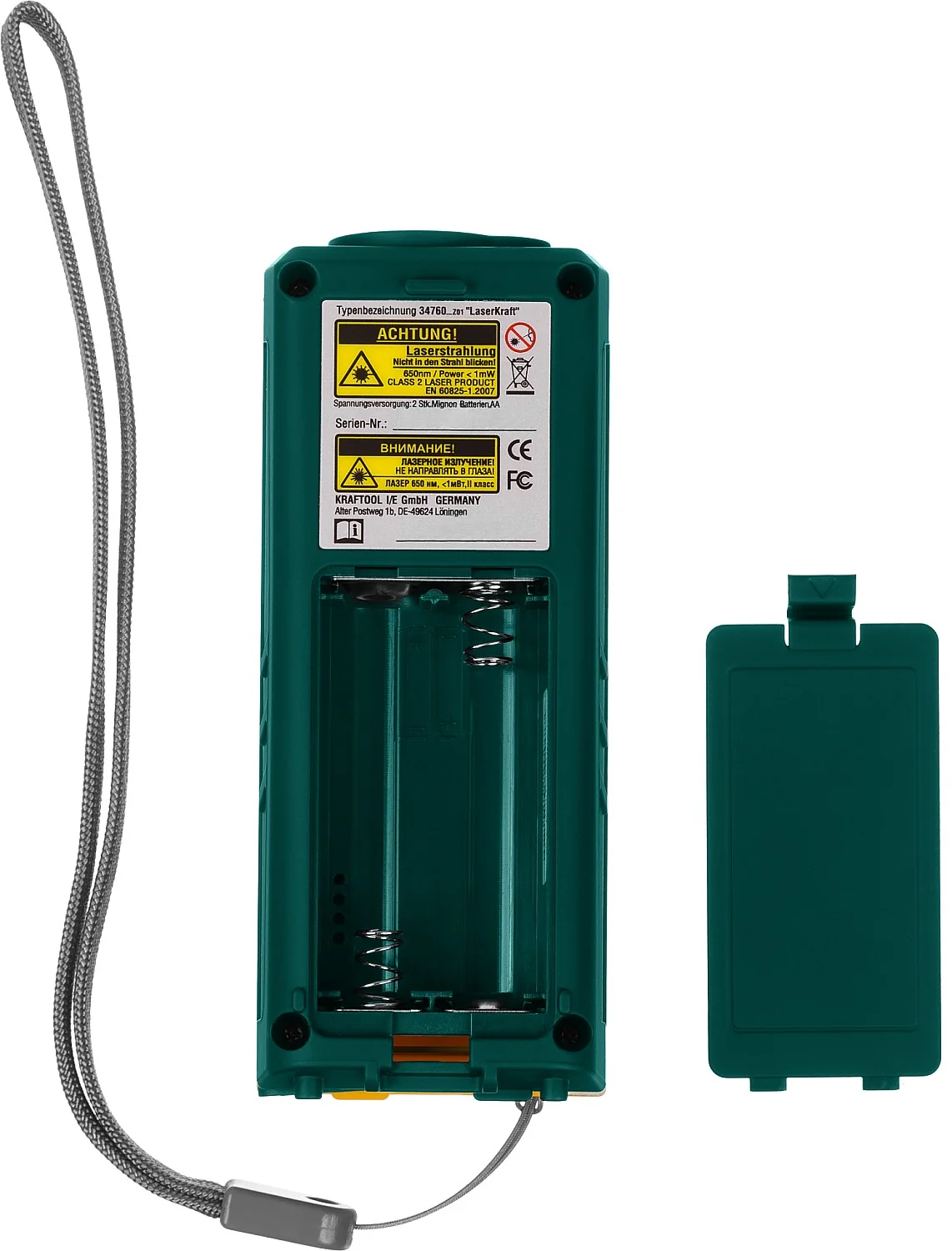 Дальномер лазерный KRAFTOOL 5 см - 70 м (34760)