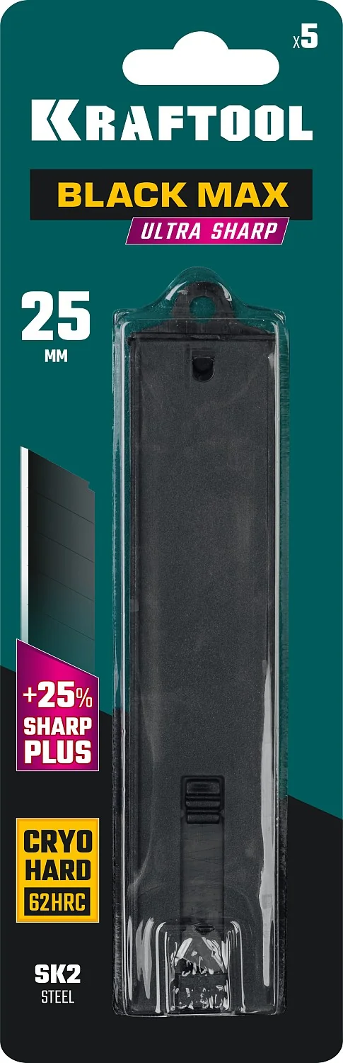 Лезвия сегментированные KRAFTOOL 25 мм, 5 шт (09602-25-S5)