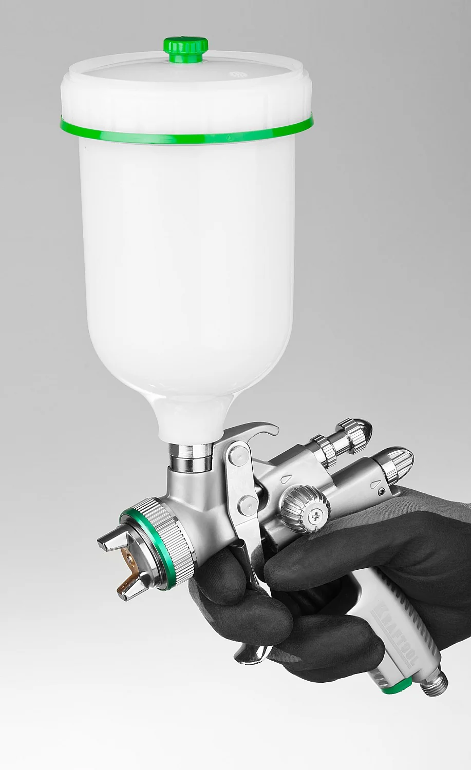 Пневматический краскопульт KRAFTOOL 06559-1.3 JETA 1000, HVLP, 1.3 мм, с верхним бачком