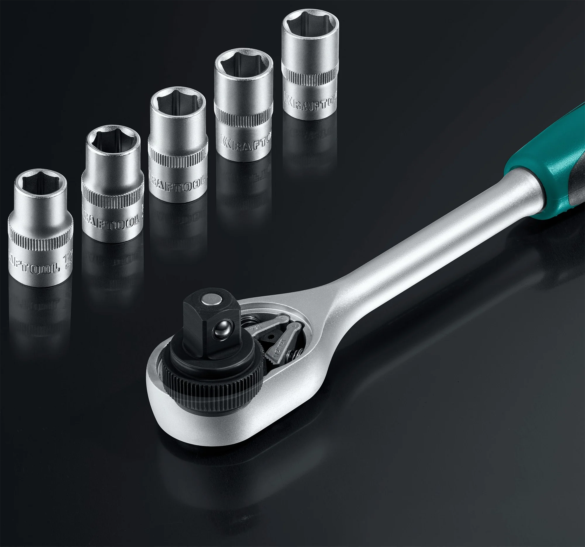 Универсальный набор инструмента KRAFTOOL X-Drive 108, 108 предм., (1/2″+3/8″+1/4″) (27888-H108)