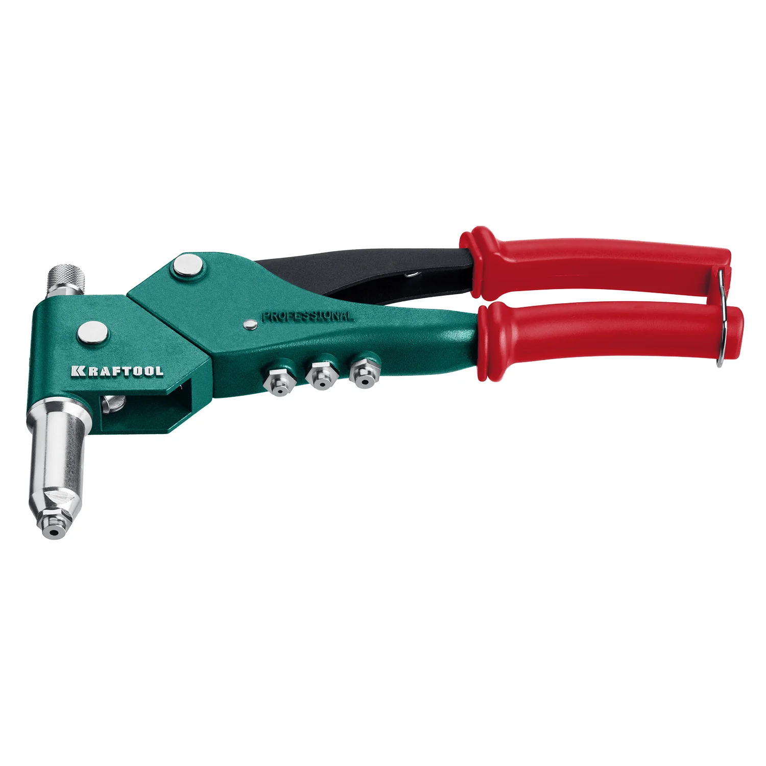 Заклепочник комбинированный поворотный KRAFTOOL 360°, 3 вида заклёпок, в кейсе (31178)