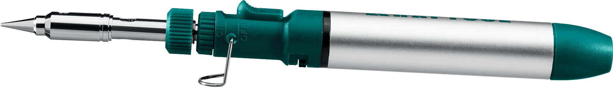 Паяльник газовый KRAFTOOL 70 B, 30 - 70 Вт, 1300°С, горелка, фен, набор 8 в 1 (55504-H8)