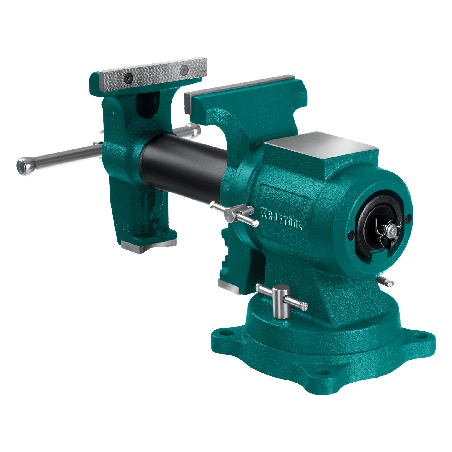 Чугунные слесарные тиски KRAFTOOL 3D Multi-Purpose, 125 мм (32706-125)