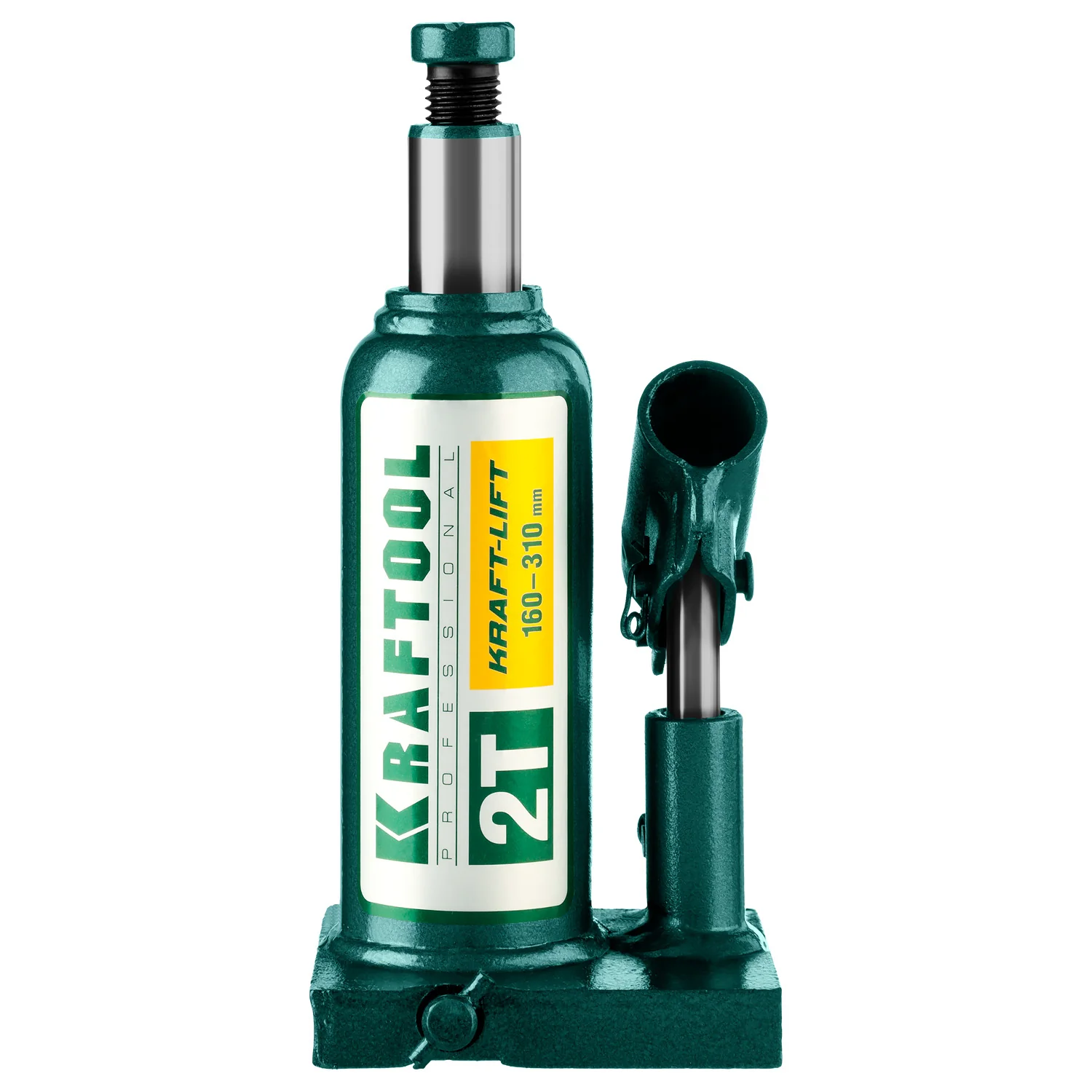 Домкрат гидравлический бутылочный KRAFTOOL 2 т, 158 - 308 мм (43462-2)