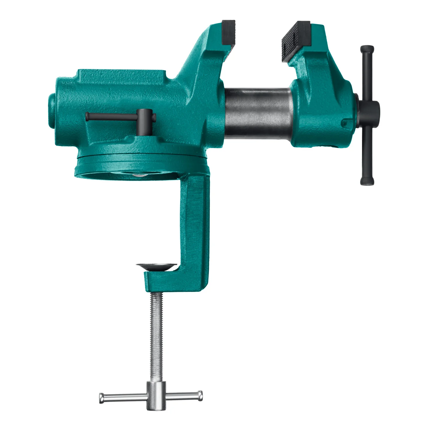 Универсальные мобильные тиски KRAFTOOL EXPERT, 100 мм, в кейсе (32710-100)