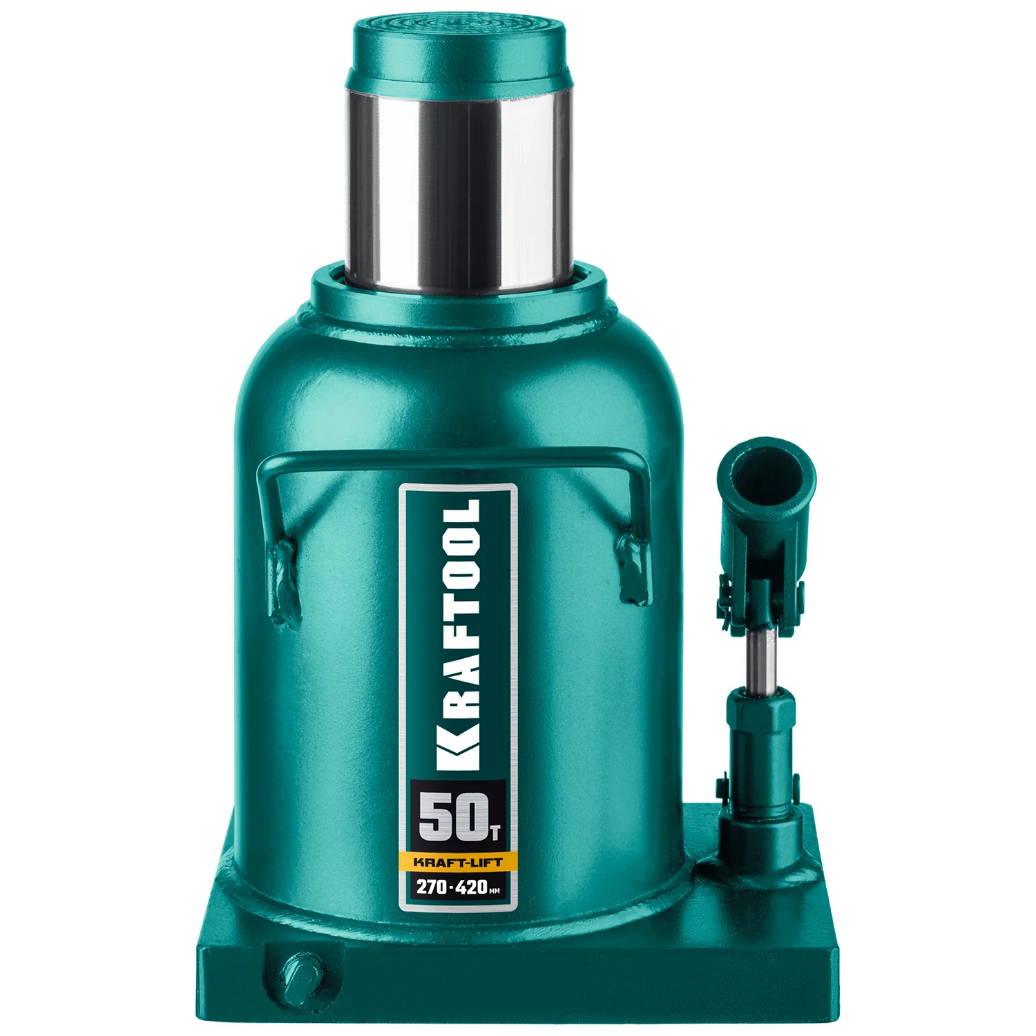 Домкрат гидравлический бутылочный KRAFTOOL 50 т, 270 - 420 мм (43462-50)