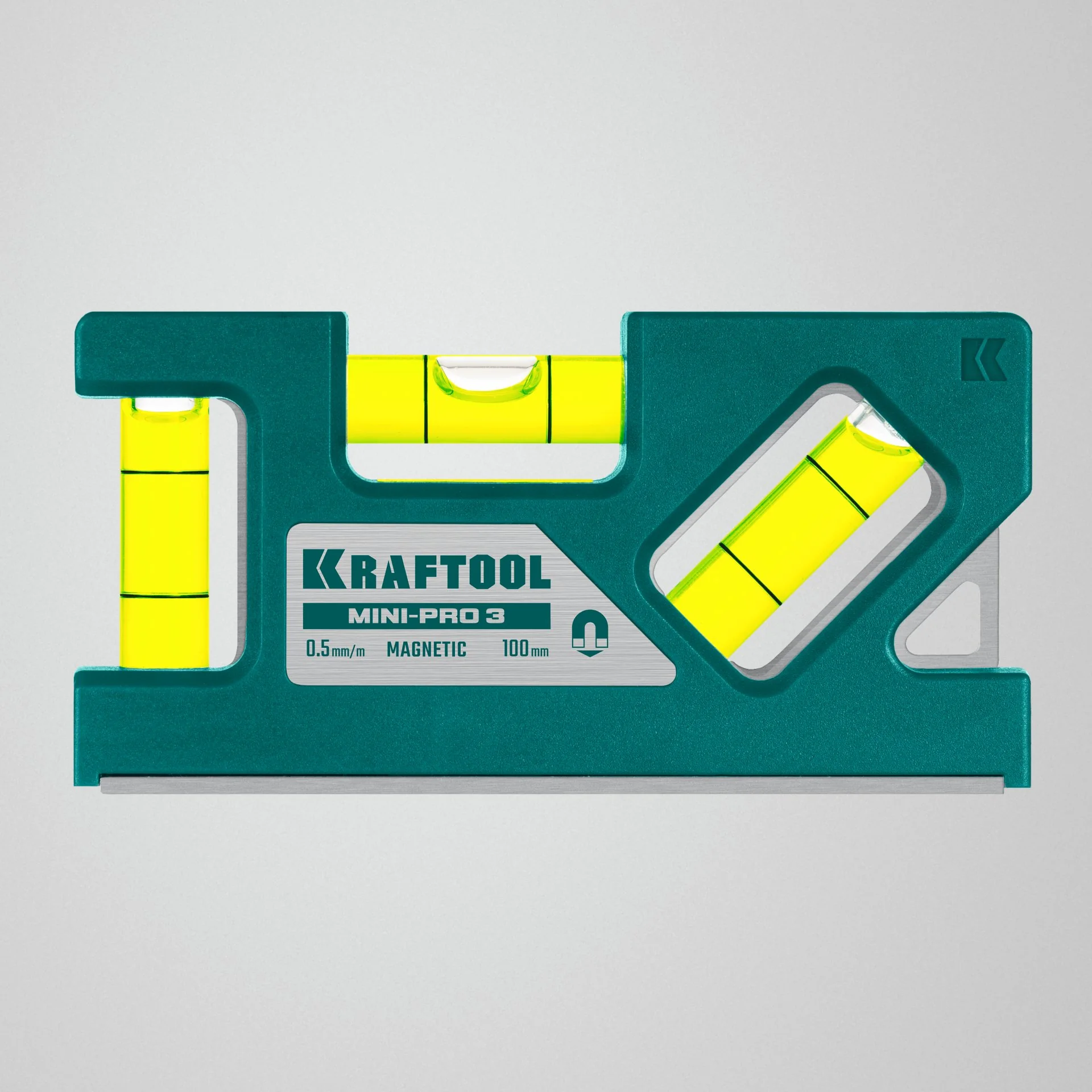 Уровень магнитный компактный KRAFTOOL 100 мм (34861-010)