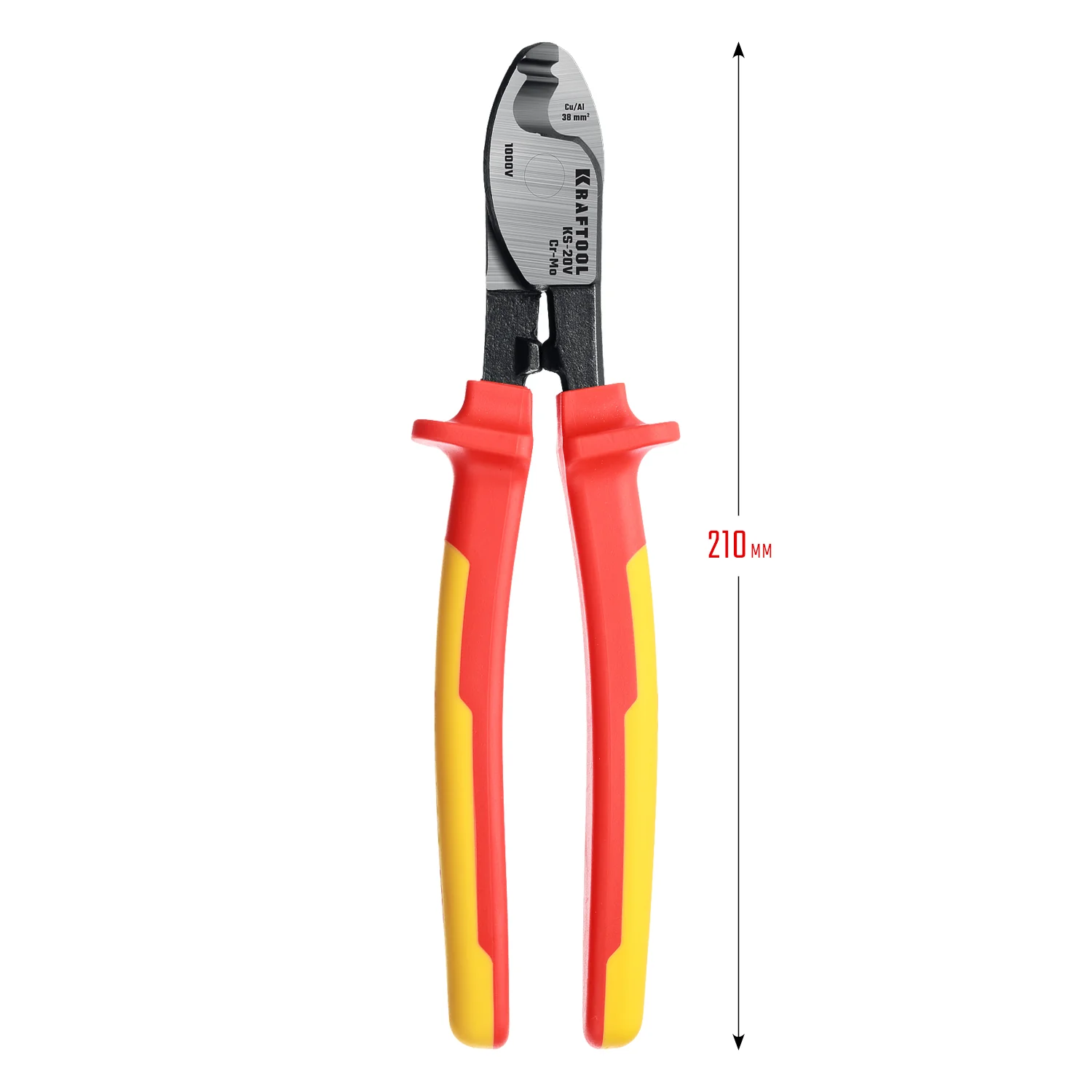 Кабелерез диэлектрический KRAFTOOL 1000 В, d 11мм, 200мм (23333-20V)