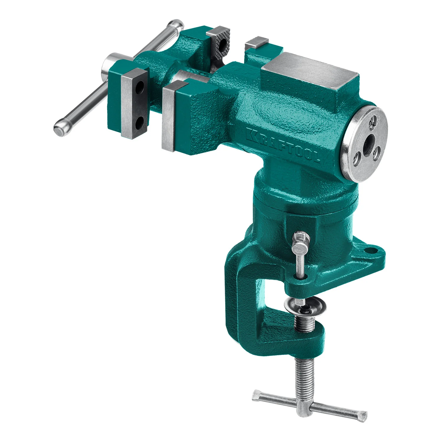 Многофункциональные настольные тиски KRAFTOOL 3D-Mini, 65/38 мм (32714-65)